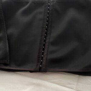 Black Zippered shape wear… no brand name